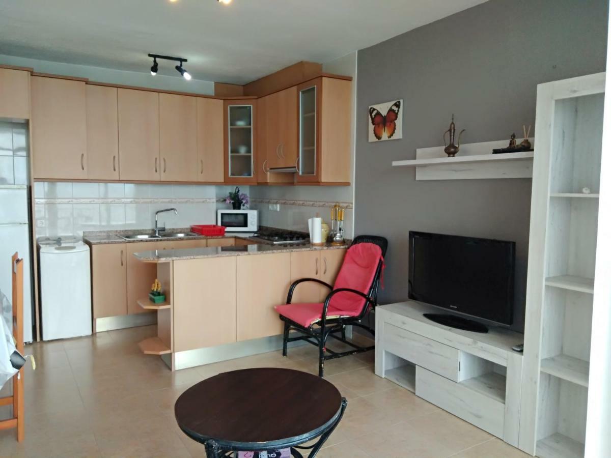 Apartamento en primera línea de mar Sant Carlos de la Ràpita Exterior foto